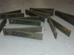 Conditioning Finger tines with bushing to suit John Deere Mower